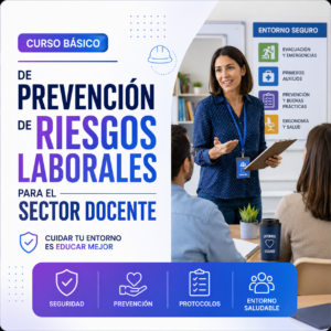 FCOS02 Básico de Prevención de Riesgos Laborales para el Sector Docente